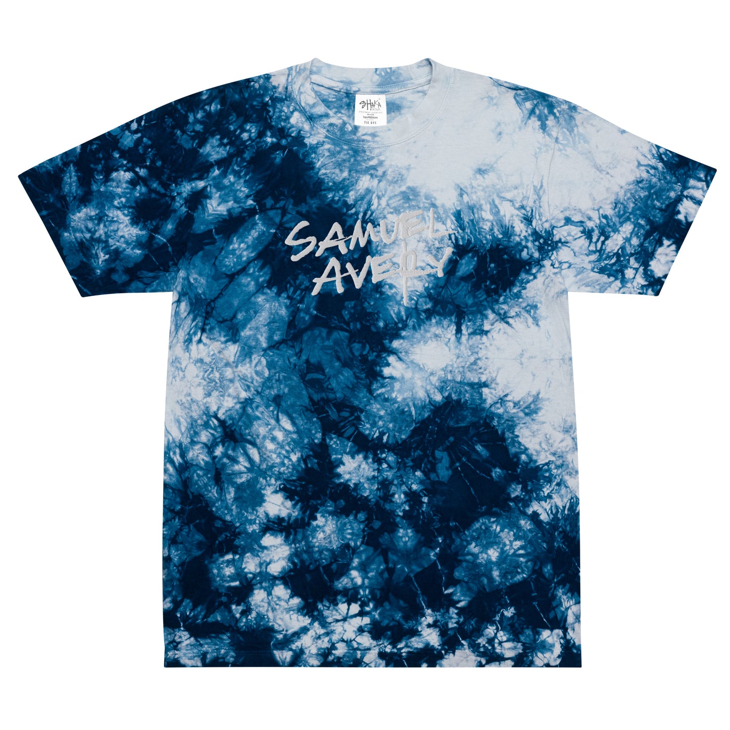 Samuel Avery - Weird Embroidered Tie Dye Shirt