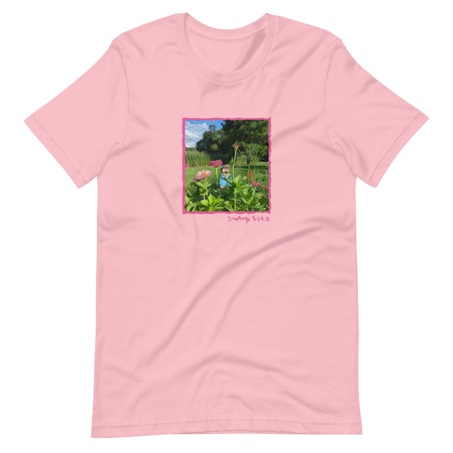 Swamp Eyes Flowers T-Shirt